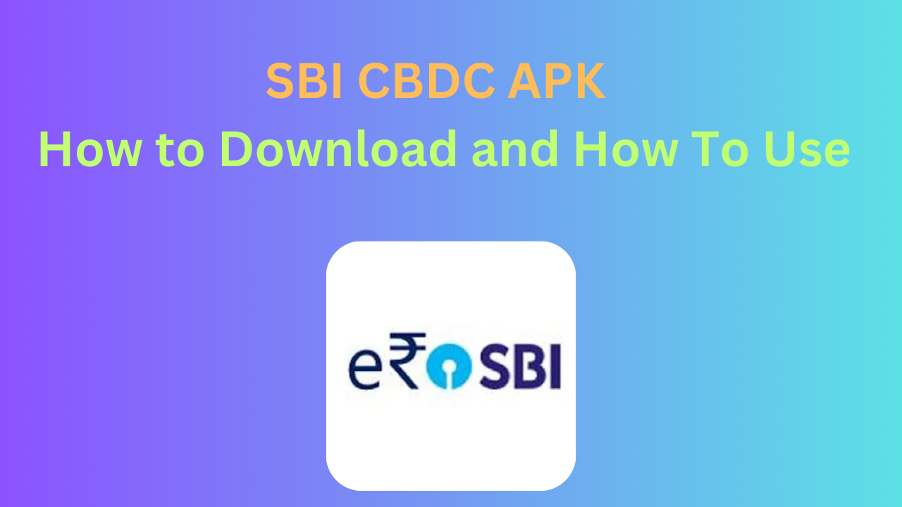 SBI CBDC APK